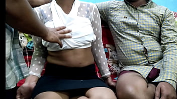 Preview 1 of Video Bokep Thaeland - धंधेवाली रंडी लड़की को दो दोस्त ने रात भर चोदा और अपना पानी गिराया