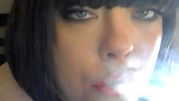 Preview 3 of Hd Beuatiful - BBW Mistress Tina Snua Smoking A Pall Mall Cigarette