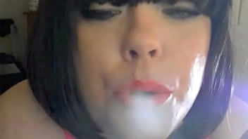 Preview 4 of Hd Beuatiful - BBW Mistress Tina Snua Smoking A Pall Mall Cigarette