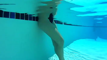 Preview 1 of Ametar Milf - Liz Ashley Gets Naked At the Pool &amp_ Spa