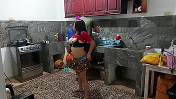Preview 3 of Geile T Baby - perverted neighbor shows everything while he is there