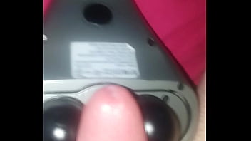 Preview 4 of Mature Mom Foot Job - Milking myself dry with my back massager