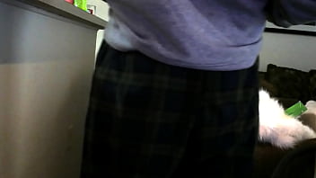 Preview 1 of Pig Wife Sucks And Oinks - I pull down my pants and show you my butthole