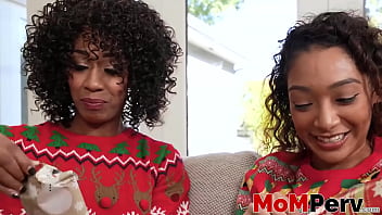 Preview 1 of Kerala Online Domination - Stepmom Misty Stone and stepdaughter Sarah Lace fucked 3way