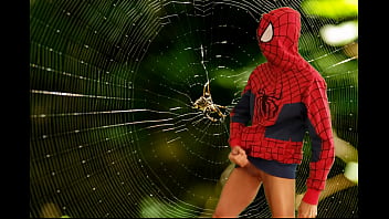 Preview 4 of Encoxada 002 - Cosplay Spider-man jerking