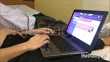 Preview 2 of Forced Sex Gangbabng - Ang paglalaro ng magkaklase ng Online Game ay nauwi sa mainit na pagtatalik
