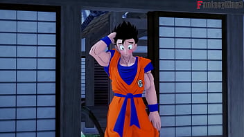 Preview 1 of Www Com Pinoy Scandal - Dragon Ball Z EX 3 | Part 2 | Chichi get stuck in the kitchen | Watch full 1hr movie on sheer or ptrn Fantasyking3