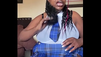 Preview 3 of Big Titts Like Big Dick - Naughty ebony mistress