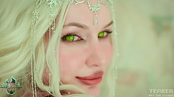 Preview 1 of Ansri - Elf Cleric Bathes In a Marble Temple