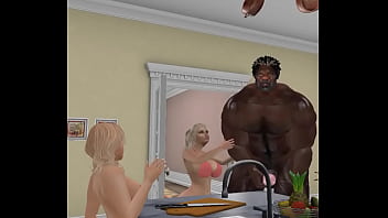 Preview 4 of Tubidy Sex In The Bus - huge black bull gives white women what they crave...that superior black monster dick