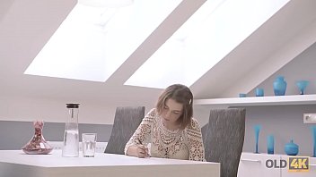 Preview 1 of Nauto Sex - OLD4K. Old male and young colleen have dirty fun in expensive house
