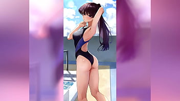 Preview 1 of Blackid Girl - Compilation komi shouko (komi-san wa komyushou desu) Rule 34