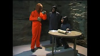 Preview 3 of Itchy And Hot - Fit hunk gets locked up in a cage where he fucks a sexy Asian brunette Asia Carrera