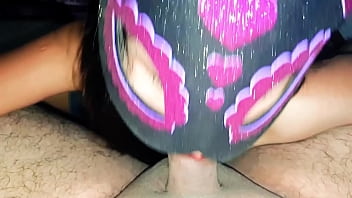 Preview 4 of Ashe Maree And Littlelot - Susy da mamada de verga y me corro mucho en su boquita sexy con labios rojos