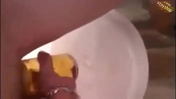 Preview 2 of Motherfuck Her Daughter - Hot Half Filled Bottle Beer In Pussy