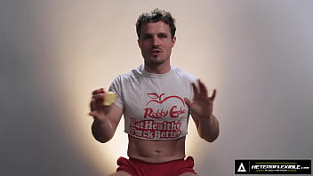 Preview 3 of Air Hose Sex Video - ADULT TIME - How Men Orgasm With Robby Apples! WATCH HIM JERK OFF! - FULL SCENE