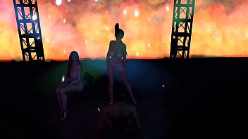 Preview 1 of Sperm On Granny - Lapdance on Fire
