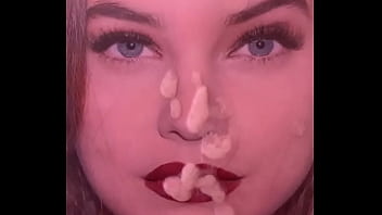 Preview 4 of Pawg Orlando Latinamilfking - Barbara palvin Red lipstick tribute