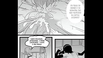 Preview 4 of Amigos Juango - Ino e Sakura fodem Sarada usando jutsu Futa ao som de Skillet