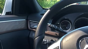 Preview 2 of Sanilaone Fuck - im auto an der strasse abspritzen