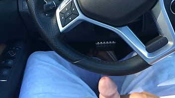 Preview 3 of Sanilaone Fuck - im auto an der strasse abspritzen