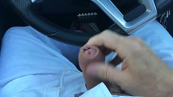 Preview 4 of Sanilaone Fuck - im auto an der strasse abspritzen