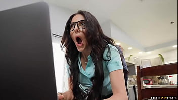 Preview 1 of Deep Cock Gay - My Bro&acirc_&euro_&trade_s Geeky GF Does Anal! - Theodora Day / Brazzers  / stream full from www.zzfull.com/father