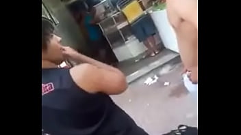Preview 2 of Widz Porn Com - capoerista hetero de pau duro na rua