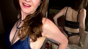 Preview 2 of 3xxx Video New Model - Horny Maid Seduce You with Sexy Big Boobs Tease and JOI ASMR Sounds (Kisses &amp_ Licking)