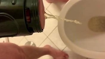 Preview 2 of Quick Fuck My Wife - Fleshlight peeplay