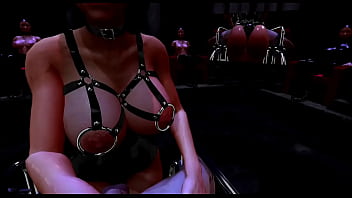 Preview 2 of Ww Sanny Leoun Z - Citor3 Femdomination 2 3D VR game walkthrough 7: The Lecture | prostate milking,  femdom,  latex