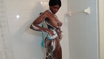Preview 2 of Nude Justaudrey - Watch me lather up in the shower