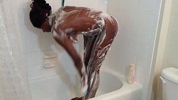 Preview 3 of Nude Justaudrey - Watch me lather up in the shower