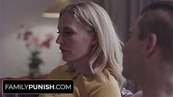 Preview 2 of Girle 18yo - Sensual Stepmom Has Nothing to Do Then Fuck her Stepson