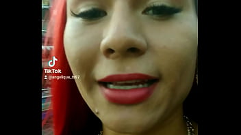Preview 1 of Hot Gap Sex - TS Angelique - Outdoor in the city