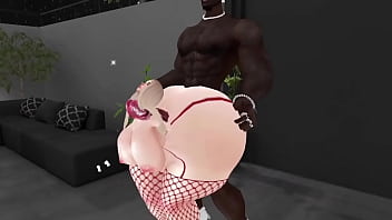 Preview 3 of Alisen Mac - Puta Brasileira Fodendo com for&ccedil_a com BBC - imvu 02