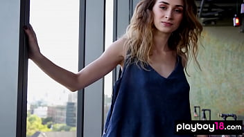 Preview 1 of Nuts Patien - Bombastic babe dancing during flashes her epic tits