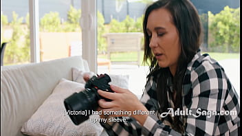 Preview 1 of Two Family Gatherings - Graduation Photoshoot Gone Wrong - Sinn Sage,  Victoria Voxxx