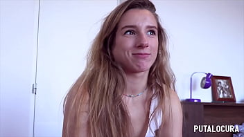 Preview 2 of Mame Swuo - PutaLocura - Follando muy guarro con la jovencita cachonda Elisa Sol despu&eacute_s de una charla.