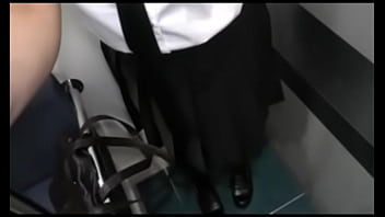 Preview 1 of Army Girls Jial - 帰り道に誰も居ない事を確認して、コソコソと盛る変態カップル
