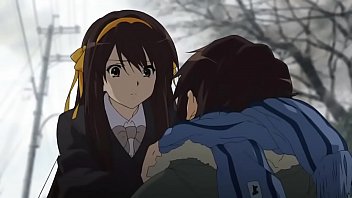 Preview 1 of Amature Girl Pron Video - La Desaparici&oacute_n de Haruhi Suzumiya Parte 2
