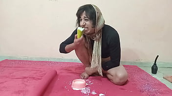 Preview 4 of Uae Gay - Ts Anal Milk Enema And Squirting