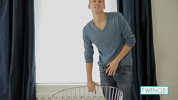 Preview 1 of Doctor Fucked Beautiful Patient - Skinny Boy Lover Owen Plays With His Throbbing Hard Dick And Cums!