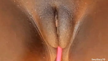 Preview 2 of Black Yeacher - Sexystacy7 big ass pussy playing