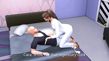 Preview 1 of Dog Nd Girls Sex - Behind The Scenes Of A Porno Casting - sims 4 - 3D animation