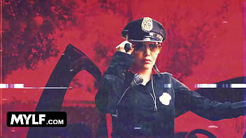 Preview 1 of Charit Brother - Concept: Milf Cop by Mylf Labs Featuring Laney Grey,  Caitlin Bell &amp_ Max Fills - MYLF 911