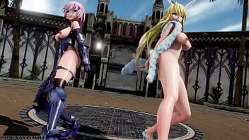 Preview 2 of Rocco Reed Hot Mom - 【MMD R18】B o n Appetit Artoria Mash by RandomMMD