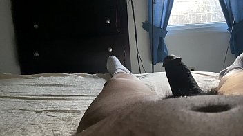 Preview 4 of Hotntubes Com Boobs - Working from home can be HARD with morning wood keeping me in the bed.  The morning wood wants me to stay and play in bed.