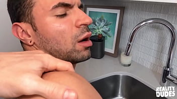 Preview 3 of Xxx Sunny Leone Vigdso - (Ian Greene&#039_s) Butt Is So Sexy The Client Who Wanted His Sink FIxed Can&#039_t Help Himself - Reality Dudes