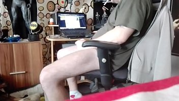 Preview 1 of Gay Grandpa Swallows Cum - cum